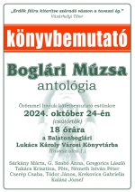 Boglári Múzsa könyvbemutató 2024.10.24.